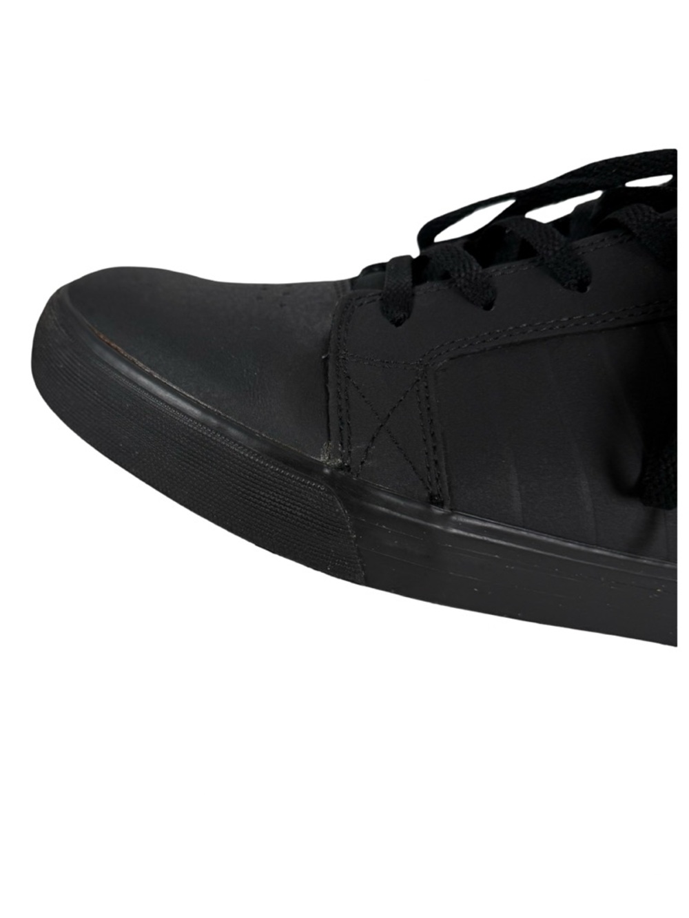 Supra Skytop Muska Red Carpet Skate Shoes Mens Size 12 Black Sneakers - Picture 10 of 16